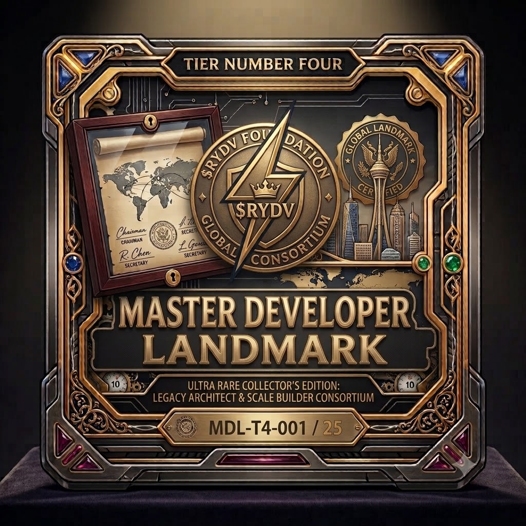 Master Developer Landmark NFT card