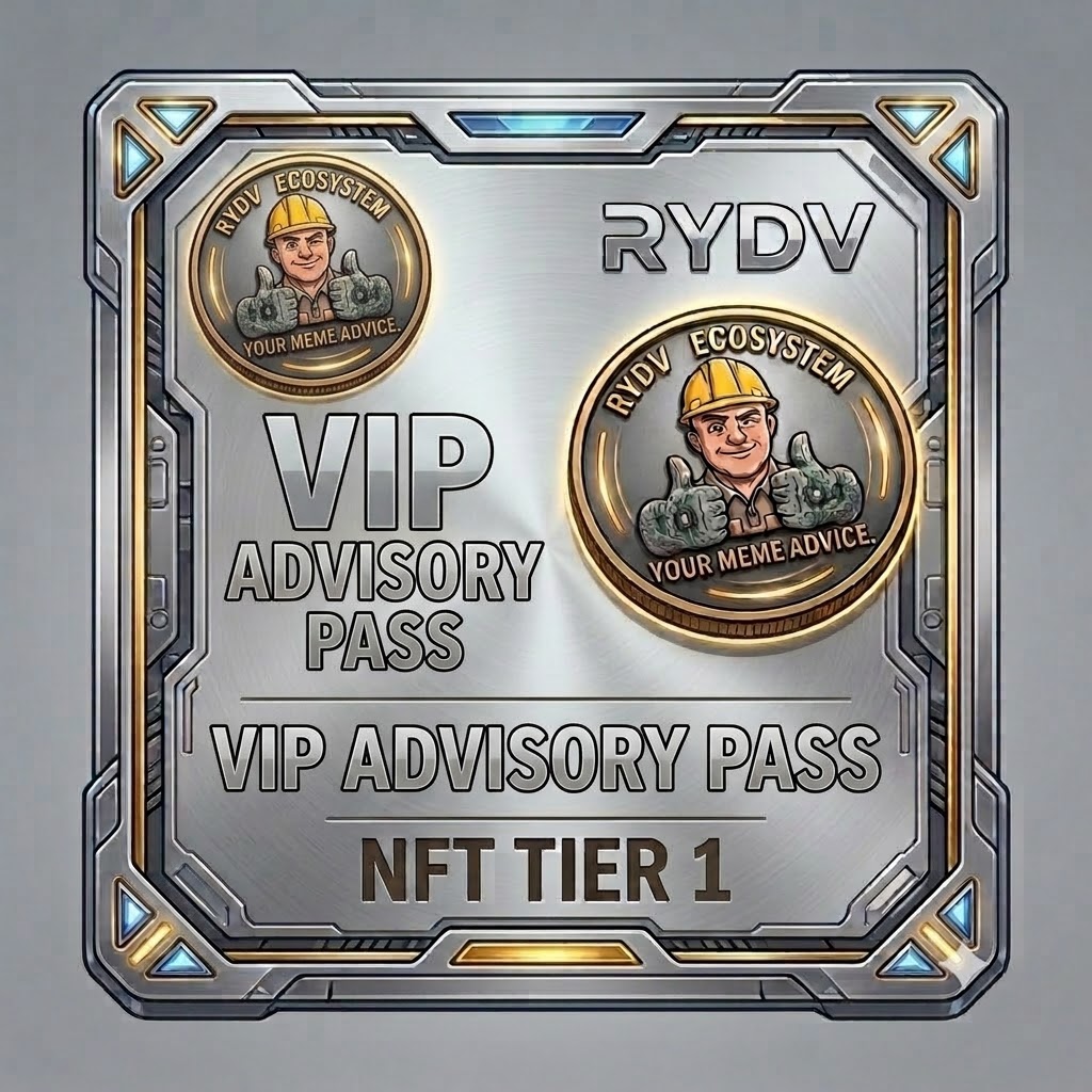 VIP Advisory Pass NFT card