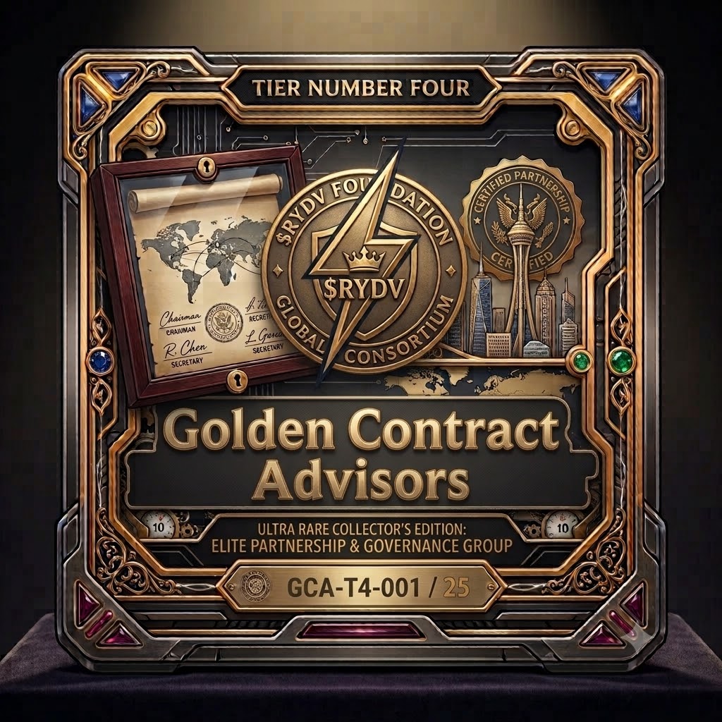 Golden Contract Advisors NFT card